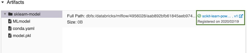 Wybierz nowo utworzony model