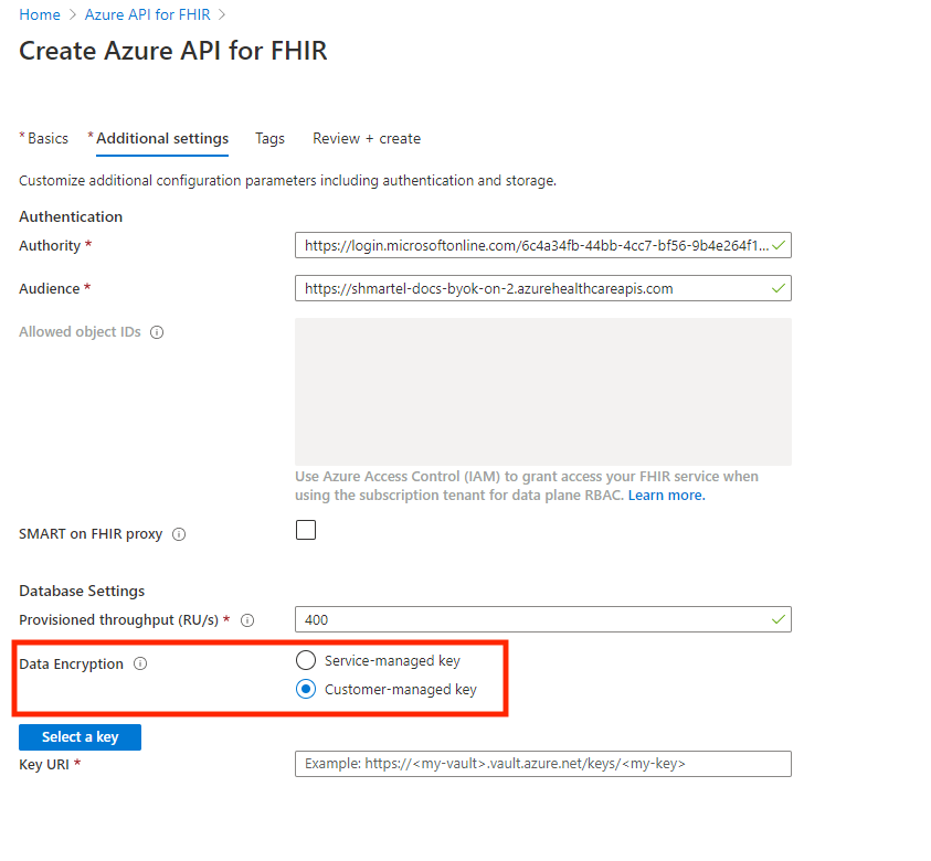 Tworzenie interfejsu API platformy Azure dla standardu FHIR