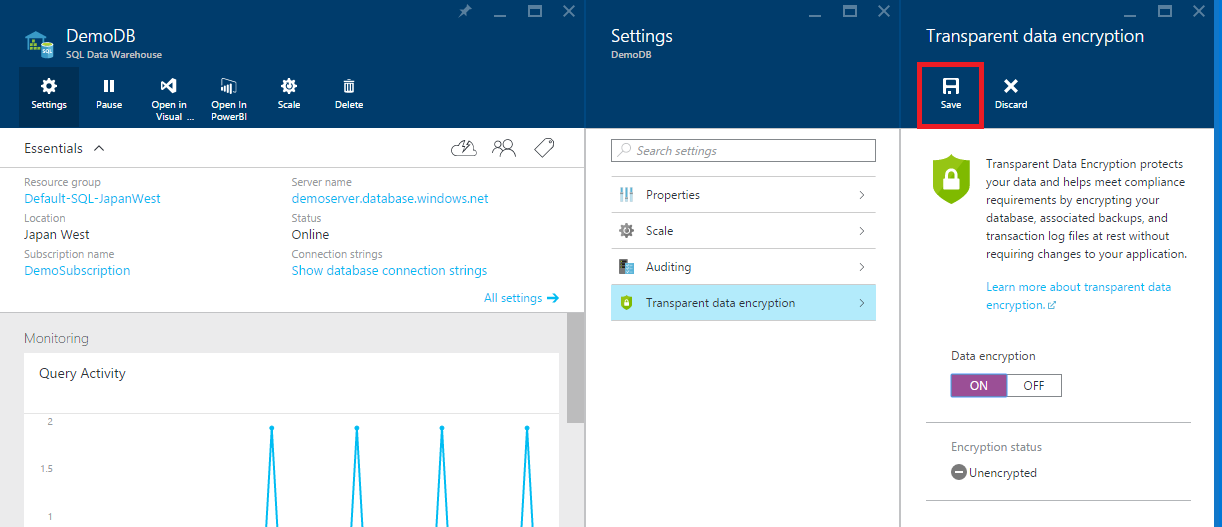 ustawienia portalu, zapisz