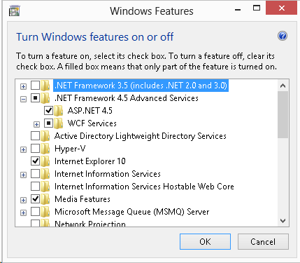 włączanie lub wyłączanie funkcji systemu Windows