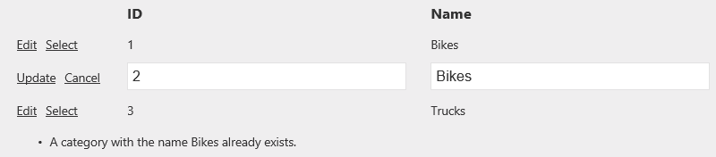 Błąd zduplikowanej kategorii Błąd zduplikowanej kategorii