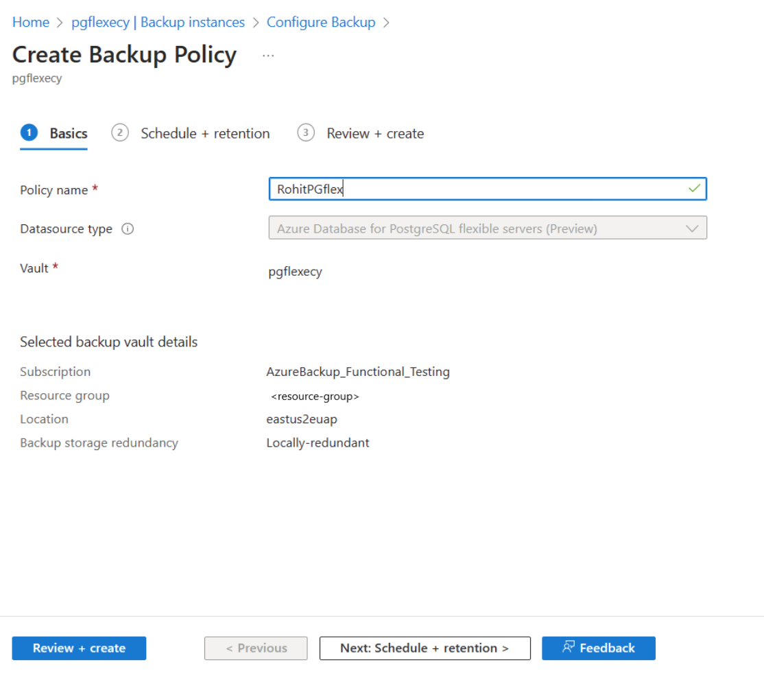 Screenshot showing the select datasource process.