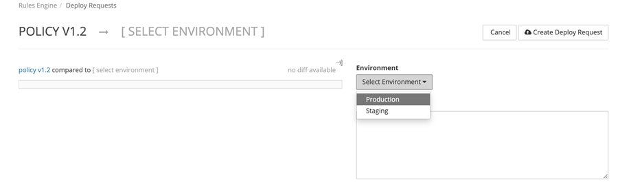 Zrzut ekranu przedstawiający środowisko konstruktora zasad usługi CDN.