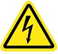 Ikona zagrożenia wstrząsem elektrycznym