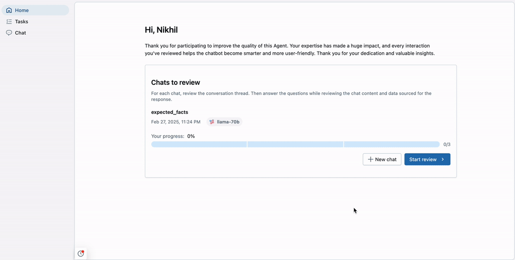 Przegląd głównego obrazu wersji zapoznawczej aplikacji.