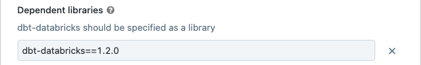 Konfigurowanie wersji dbt-databricks