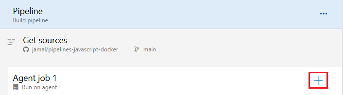 Zrzut ekranu przedstawiający ikonę dodawania zadania w klasycznym edytorze potoków.
