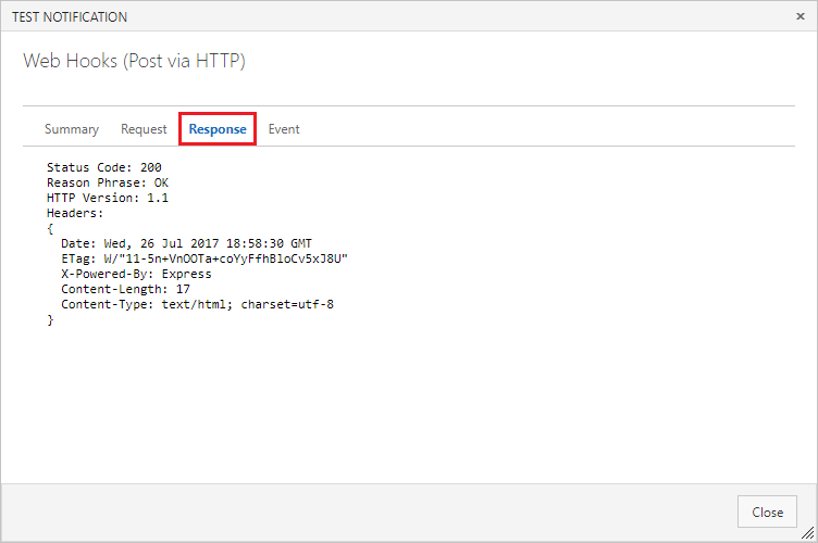 Zrzut ekranu przedstawia wybraną kartę odpowiedzi dla wyników testu.