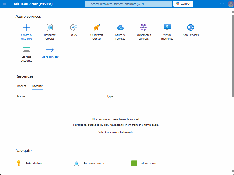 Przechwytywanie ekranu tworzenia grupy zasobów za pośrednictwem portalu
