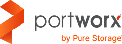 Logo firmy Portworx