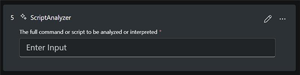 Screenshot of capability inputs