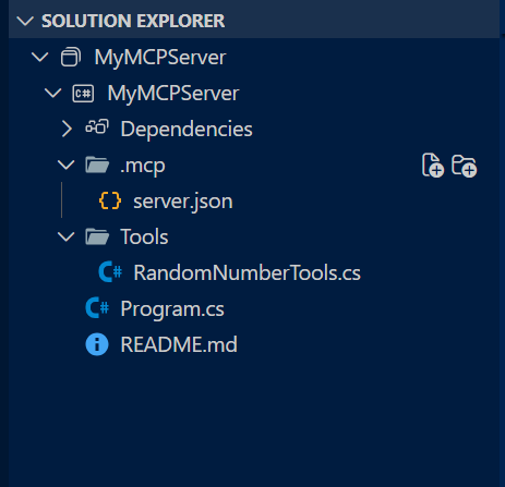 McP Server Project Structure (stdio)