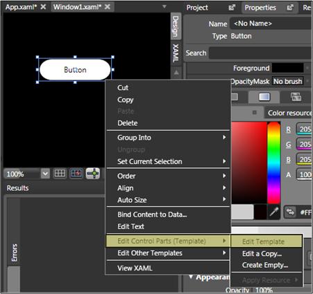 Jak edytować szablon