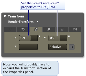 Jak zmniejszyć rozmiar przycisku