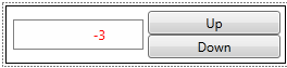 niestandardowej kontrolki NumericUpDown.