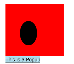 okienko popup bez elementu PlacementTarget