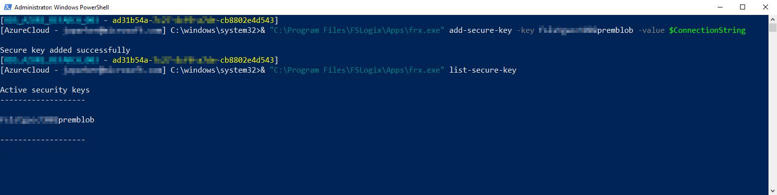 PowerShell dodaj klucz bezpieczeństwa listy