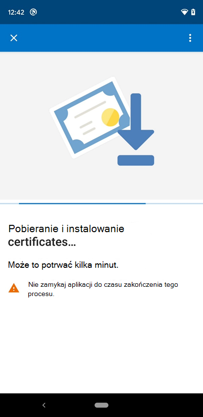Przykładowy zrzut ekranu przedstawiający ekran 