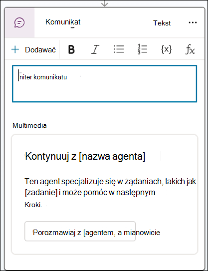 Zrzut ekranu przedstawiający używany temat.