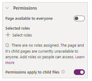 Opcja Strona dostępna dla wszystkich ustawiona na Wyłączone Opcja Strona dostępna dla wszystkich ustawiona na Wyłączone.