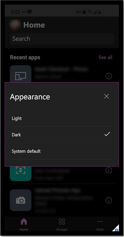 Wybieranie ustawienia wyświetlania