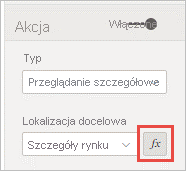 Screenshot of the Action pane, highlighting the Conditional formatting button.