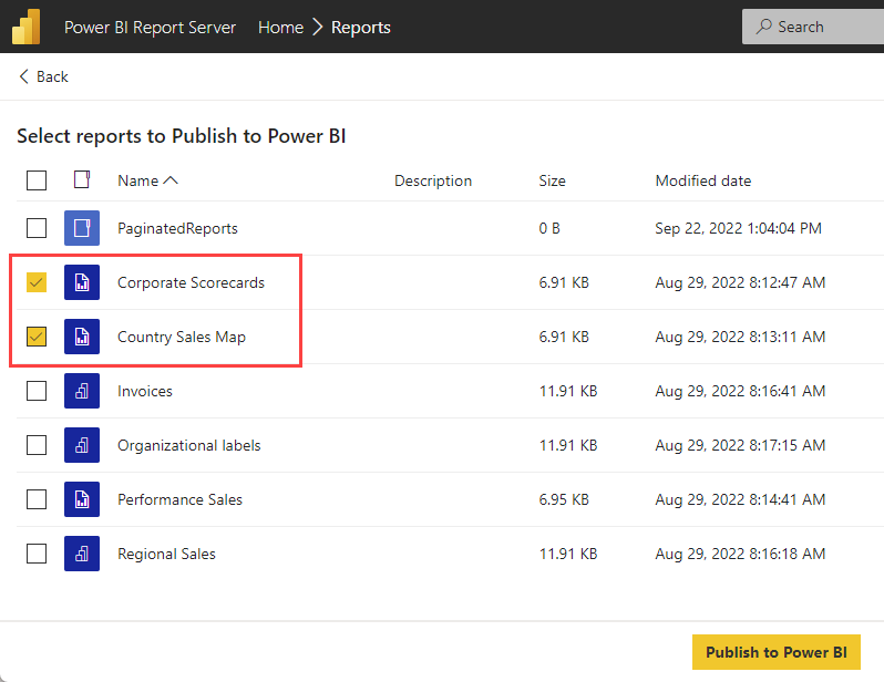 Publikowanie Plików Rdl W Usłudze Power Bi Z Usług Serwer Raportów Usługi Power Bi I Reporting 0630