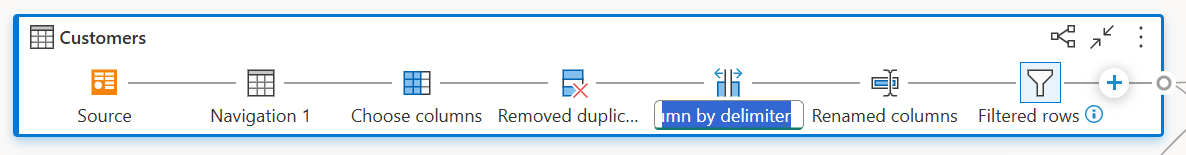 Zrzut ekranu przedstawiający widok diagramu pokazujący, jak dwukrotne kliknięcie nazwy kroku sprawia, że nazwa jest edytowalna.