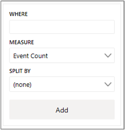 Where query panel