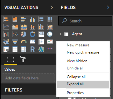 Select Agent Availability field Select Agent Availability field.