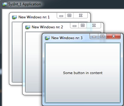 Mechanizm Multiple Window Support