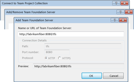 Dodawanie programu Team Foundation Server