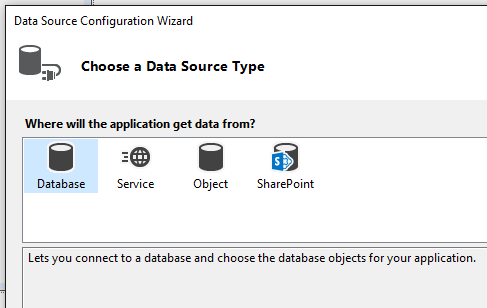 Data Source Configuration Wizard Data Source Configuration Wizard