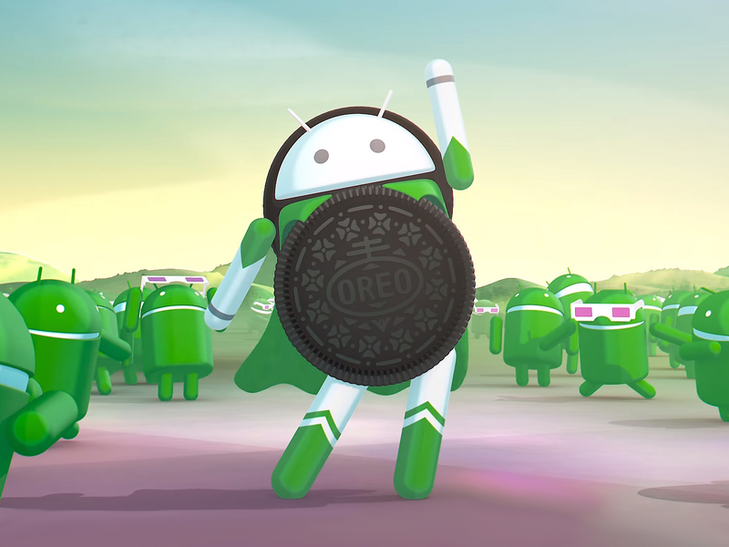 Obraz bohatera Oreo dla systemu Android