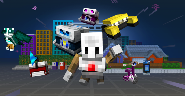 Zrzut ekranu przedstawiający Minecraft Educator Hour of Code agenta.