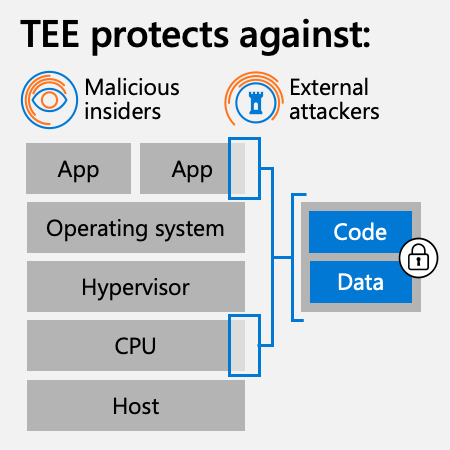Trusted Execution Environment protection.