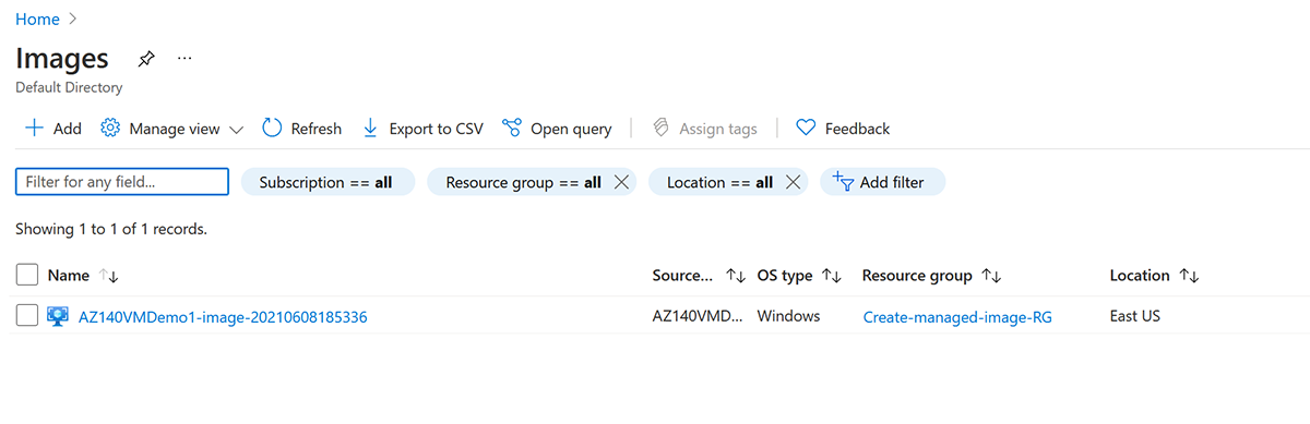 Zrzut ekranu przedstawiający wyszukiwanie i wybieranie obrazów.