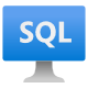 Logo maszyny wirtualnej platformy Azure z programem SQL Server
