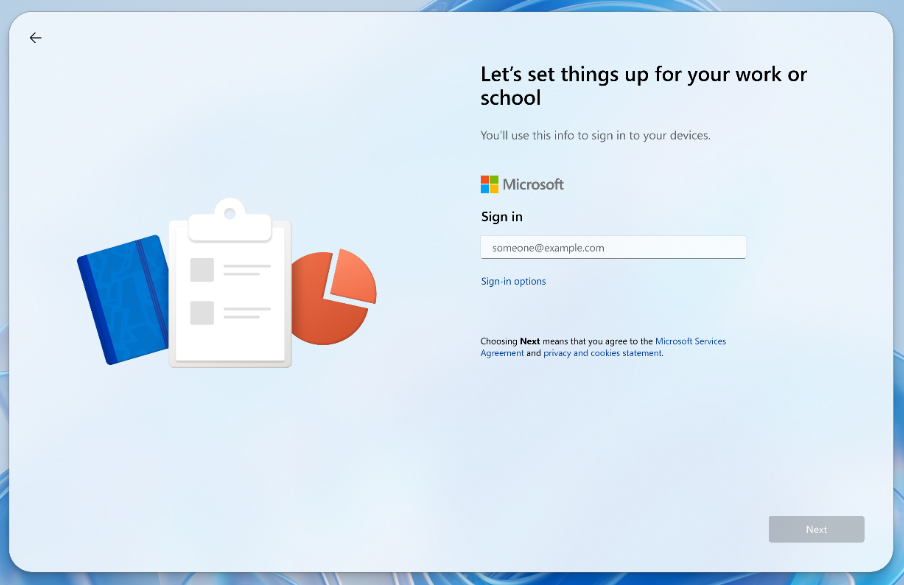Screenshot of e-mail sign in page (Następny zrzut ekranu przedstawiający stronę logowania e-mail).