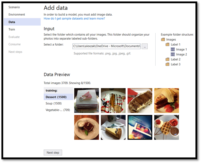Dodawanie danych do modelu uczenia maszynowego