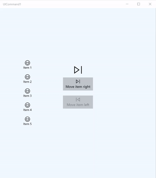 Przykład interfejsu polecenia