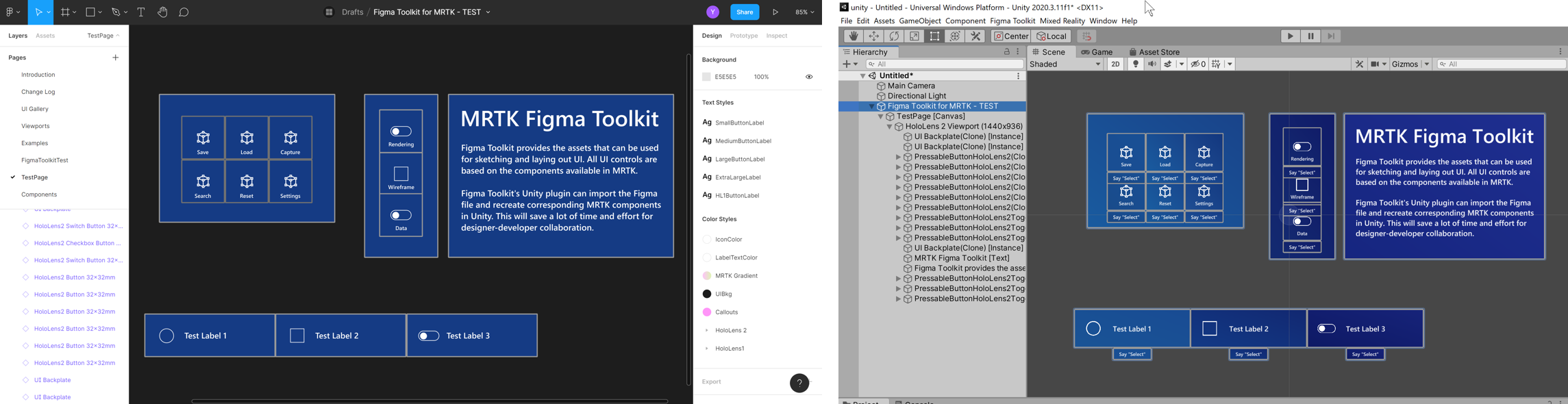 Mostek Figma — wynik