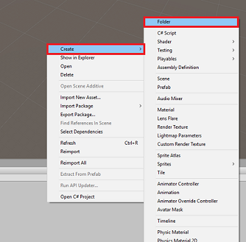 Utwórz folder skryptów.