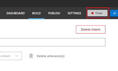 Trenowanie usługi LUIS