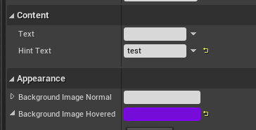Zrzut ekranu przedstawiający zmodyfikowane parametry w oknie hierarchii