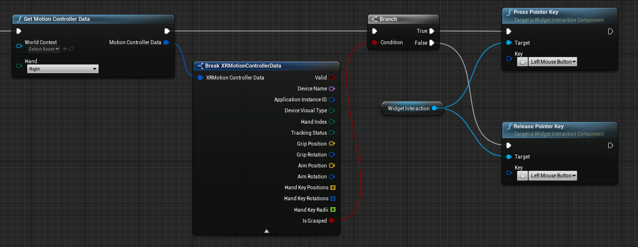 Strategia z dodanymi wirtualnymi zdarzeniami wskaźnika myszy