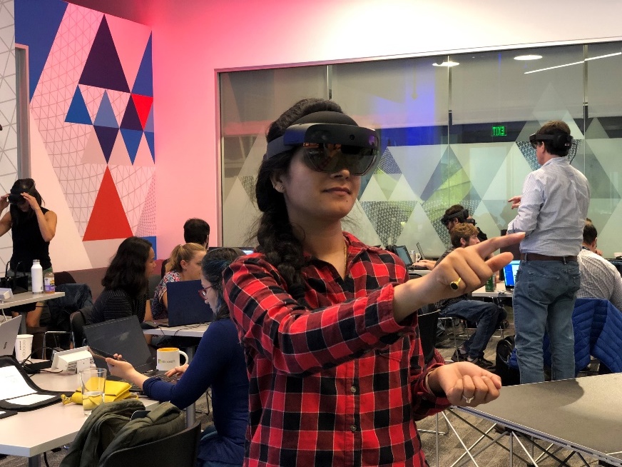 Image from the HoloLens 2 Design Workshop in San Francisco