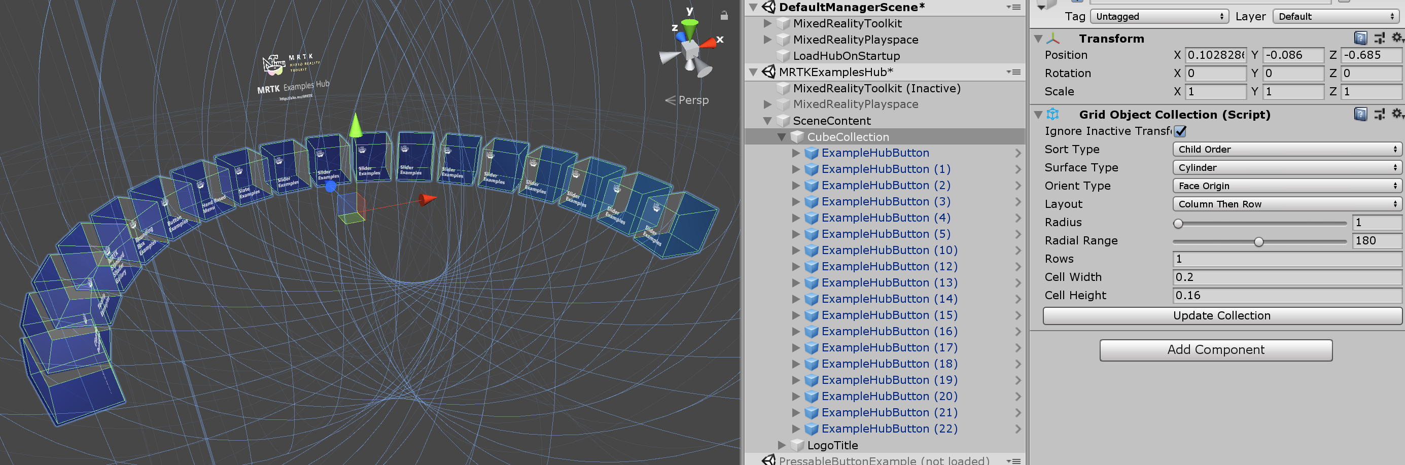 System sceny 10