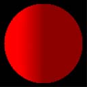 illustration of a sphere with diffuse lighting and ambient lighting