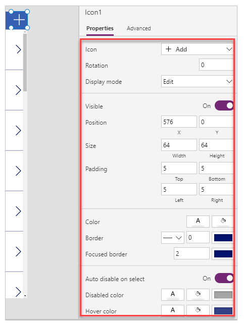 Add an Add icon Add an Add icon